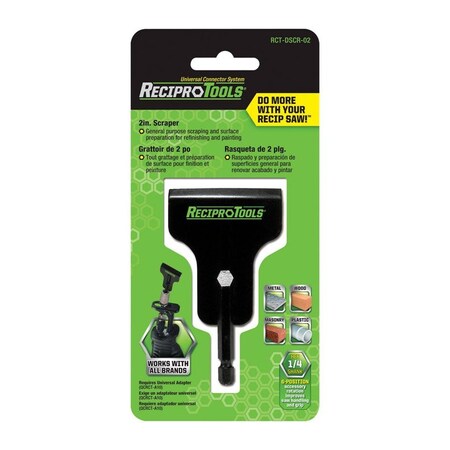 Reciprotools RECIP DETAIL SCRAPER 2"" RCT-DSCR-02